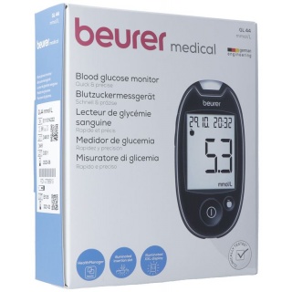 Beurer Blutzuckermessgerät Easy to use GL44 mmol/L