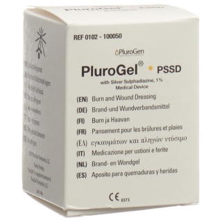 PluroGel PSSD Brand- und Wundgel 1 % Silbersulphadiazine Ds 50 g