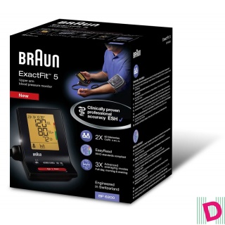 Braun ExactFit Blutdruckmessgerät 5 BP 6200