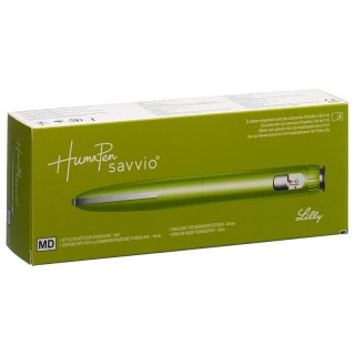 HumaPen Savvio Pen für Insulin-Injektionen grün
