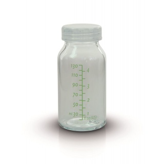 Ardo GLASS BOTTLE Glasflasche 130ml für Kliniken nkl. Flaschendeckel