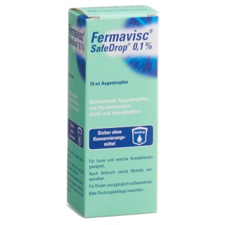 Fermavisc SafeDrop Gtt Opht 0.1 % Fl 10 ml