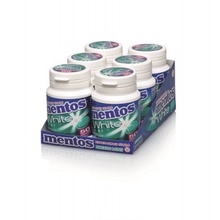 Mentos Gum White Breeze 6 x 75 g