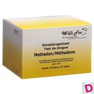 Willi Fox Drogentest Methadon einzel Urin 10 Stk