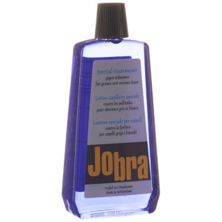 Jobra Spezial Haarwasser blau weisses und graues Haar Fl 250 ml