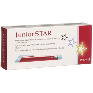 JuniorStar Lantus/Apidra/Insuman Insulinpen rot