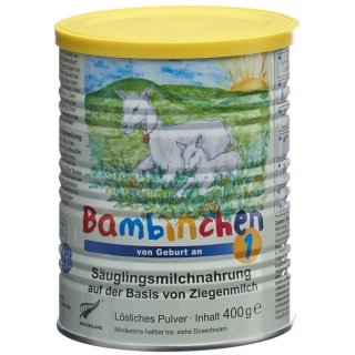 Bambinchen 1 Anfangsmilch Ziegenmilch Ds 400 g