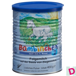 Bambinchen 2 Folgemilch aus Ziegenmilch Ds 400 g