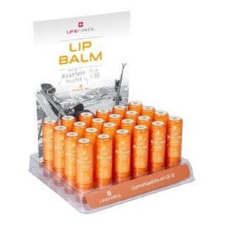Sensolar Thekendisplay Lip Balm mit LSF30 24 Stück