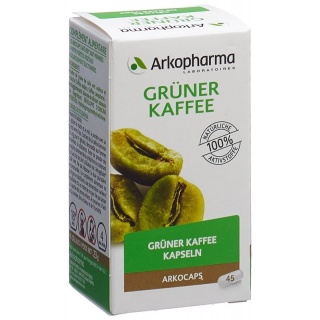 Arkocaps Grüner Kaffee Kaps pflanzlich 45 Stk