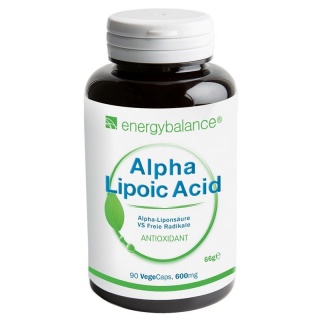 energybalance ALA Alpha-Liponsäure Kaps 600 mg 90 Stk