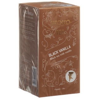 Sirocco Teebeutel Black Vanilla 20 Stk