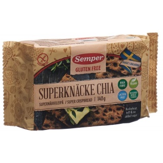 Semper Superknäcke Chia glutenfrei 140 g