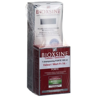 Bioxsine Serum Schaum 150 ml mit 100 ml Shampoo Forte gratis