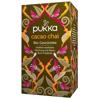 Pukka Cacao Chai Tee Bio Btl 20 Stk