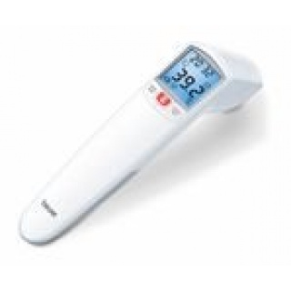 Beurer Kontaktloses Thermometer FT 100 mit Infrarot-Messtechnik und LED-Fieberalar