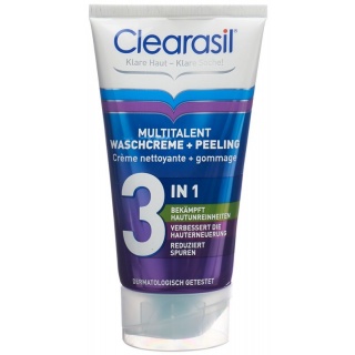 Clearasil Multitalent Waschcreme & Peeling 150 ml