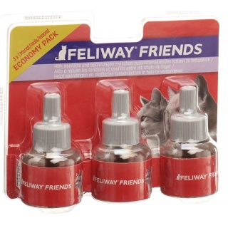 Feliway Friends Nachfüllflasche Trio 3 x 48 ml