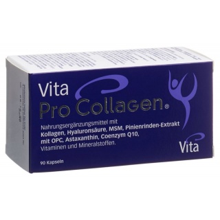 Vita Pro Collagen Kaps Glas 90 Stk