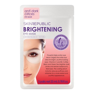 skin republic Brightening Eye Mask 3 Paar