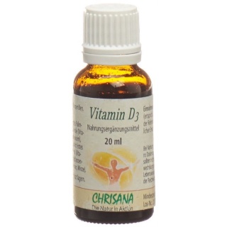 Chrisana Vitamin D3 Tropfen Tropffl 20 ml