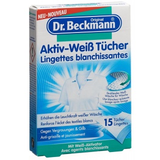 Dr Beckmann Aktiv-Weiß Tücher 15 Stk