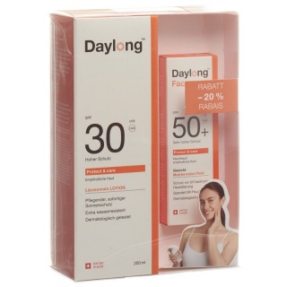 Daylong Protect&care Face Fluid SPF50+ 50ml + & Body SPF30 200ml - 20%