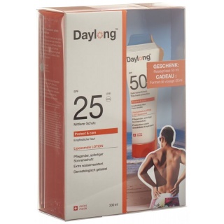 Daylong Protect&care Lotion SPF25 200ml & Travel size 50+ 50ml