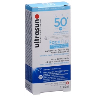 Ultrasun Face Fluid Brightening & Anti-Pollution SPF50+ Fl 40 ml