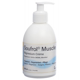 Soufrol Muscle Magnesium Creme Cool Disp 300 ml