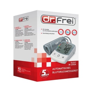 Dr. Frei Oberarm Blutdruckmessgerät M-200A digital Manschette 22-42 cm