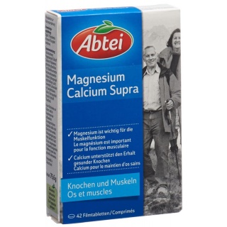 Abtei Magnesium Calcium Supra Filmtabl 42 Stk