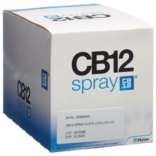 CB12 Spray Steller Mint/Menthol deutsch/französisch 6 Stück