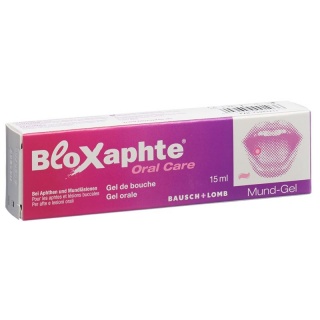 Bloxaphte Oral Care Mund-Gel Tb 15 ml
