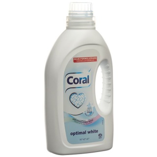 Coral Optimal White 25 Waschgänge Fl 1.25 lt