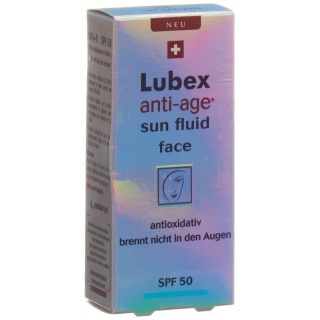 Lubex anti-age sun fluid face SPF 50 Fl 30 ml