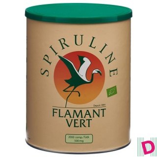 Spirulina Flamant Vert Bio Tabl 500 mg Ds 2000 Stk