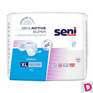 Seni Active Super Pants XL 10 Stk