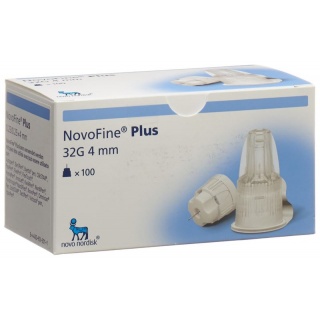 Novofine Plus Injektionsnadeln 4mm 32G 100 Stk