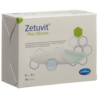Zetuvit Plus Silicone 8x8cm 10 Stk