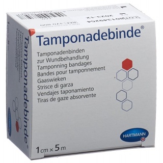 DermaPlast Tamponadebinde 1cmx5m steril