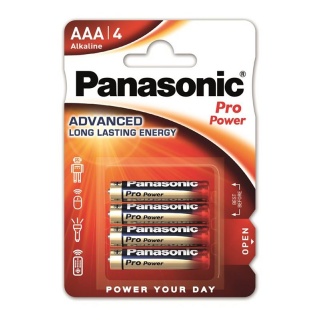 Panasonic Batterien Pro Power AAA LR03 4 Stk