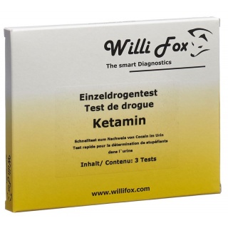 Willi Fox Drogentest Ketamin Urin 3 Stk