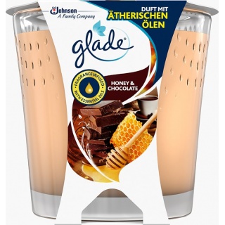 Glade Duftkerze Honey & Chocolate Glas 129 g