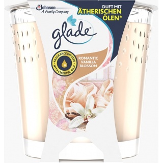 Glade Duftkerze Romantic Vanilla Blossom Glas 129 g