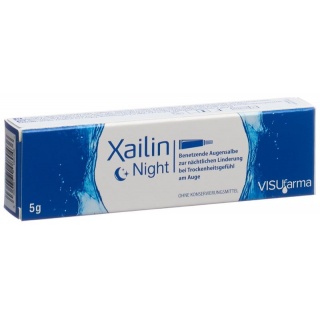 Xailin Night Benetzende Augensalbe Tb 5 g