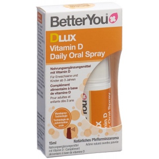 BetterYou Dlux Vitamin D Daily Oral Spray 15 ml