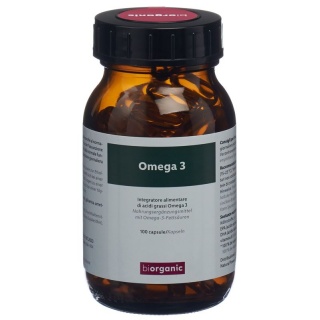 Biorganic Omega-3 Kaps italienisch/deutsch Ds 100 Stk