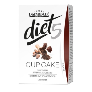 Layenberger diet5 Cup Cake Schoko 5 x 45 g