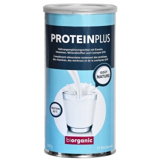 Biorganic Protein plus natur deutsch/französisch Ds 500 g